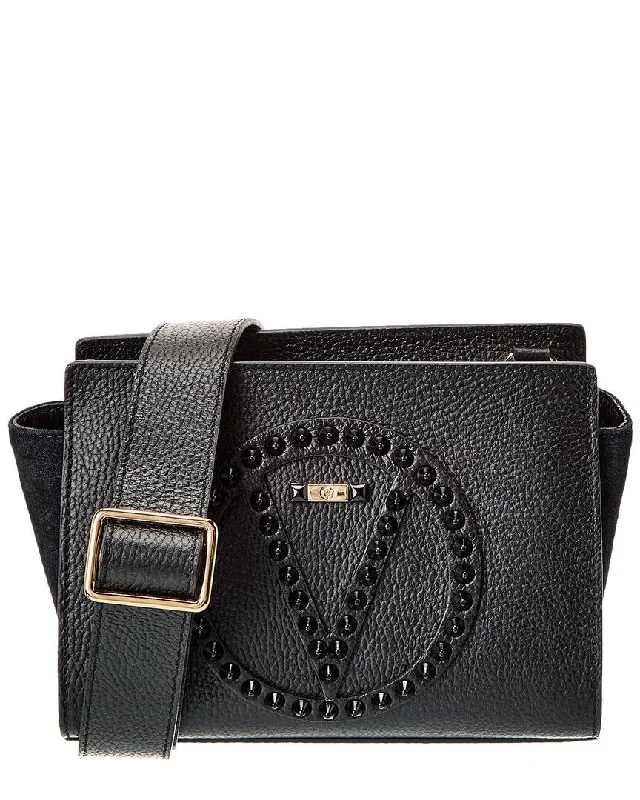 Valentino by Mario Valentino Kiki Rock Leather Shoulder Bag