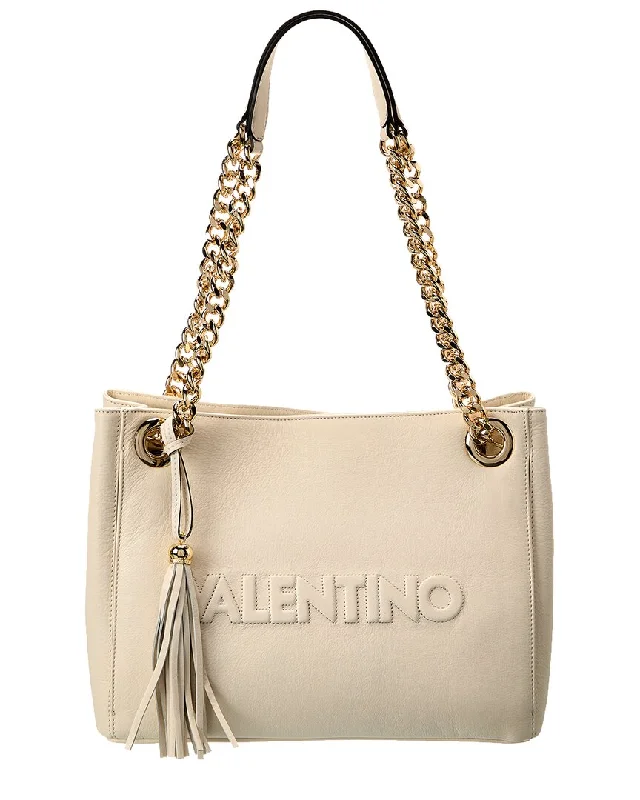 Valentino by Mario Valentino Luisa Embossed Leather Shoulder Bag