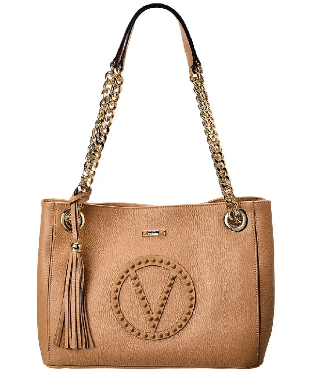 Valentino by Mario Valentino Luisa Rock Leather Shoulder Bag