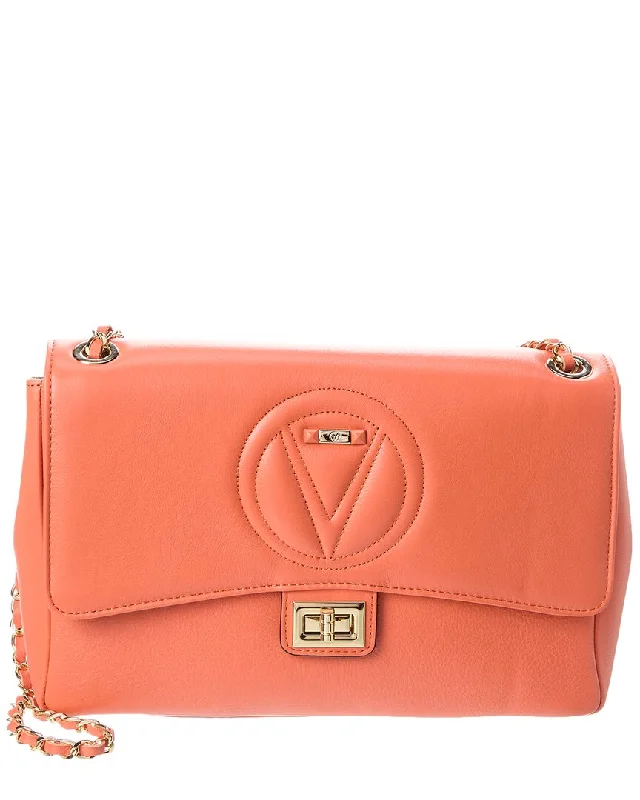 Valentino by Mario Valentino Posh Signature Leather Shoulder Bag