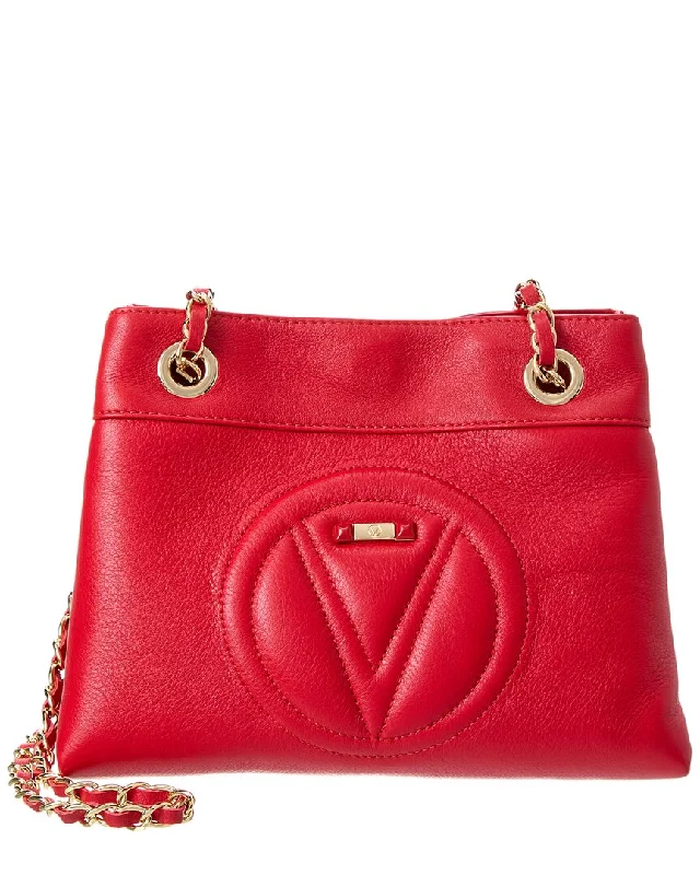 Valentino by Mario Valentino Rita Signature Leather Shoulder Bag