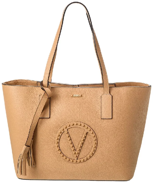 Valentino by Mario Valentino Soho Rock Leather Tote