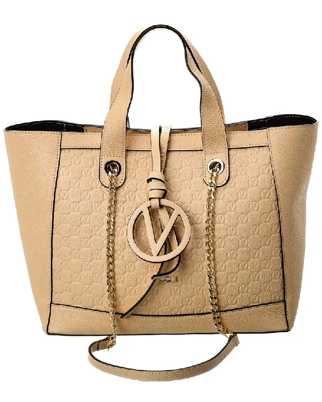 Valentino by Mario Valentino Sophie Medallion Leather Tote