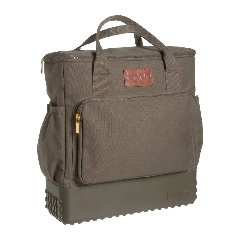 Women's Canvas Backpack In Olive