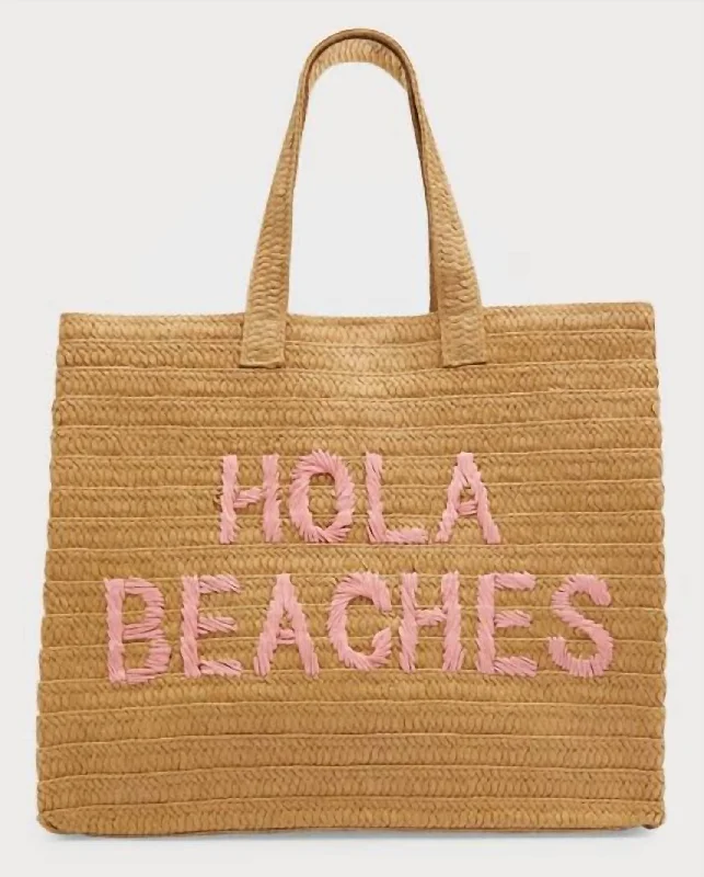 Women's Hola Beaches Tote In Brown