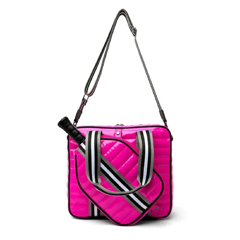 Women's Sporty Spice Pickleball Bag In Hot Pink