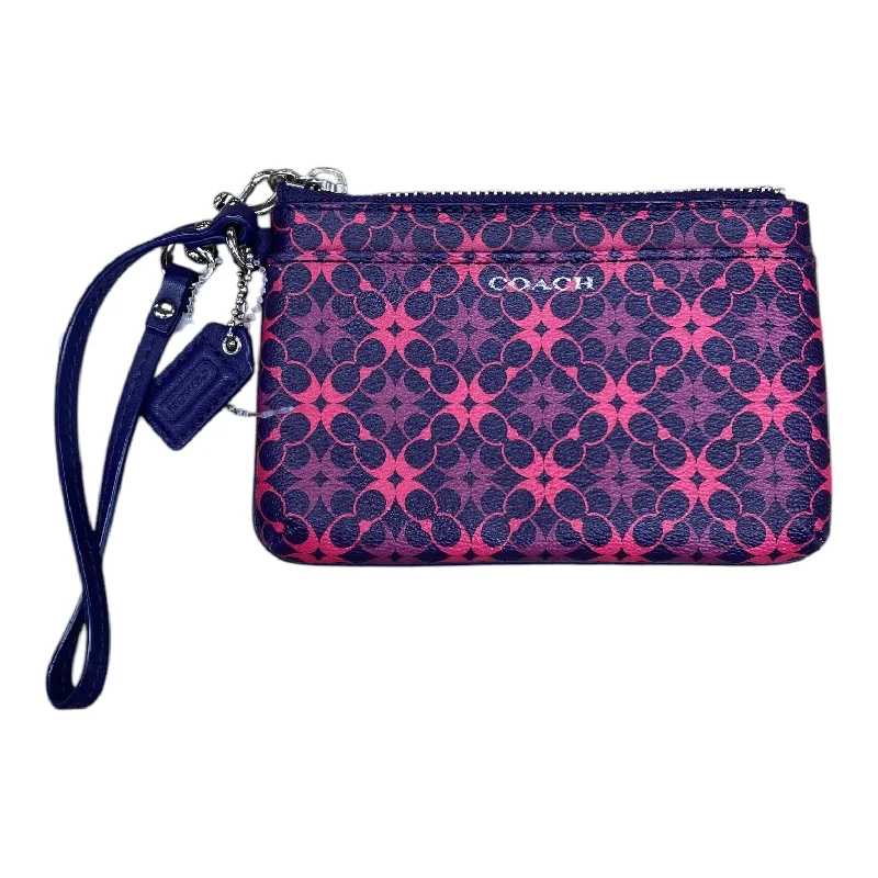 Wristlet Designer By Coach, Size: Small