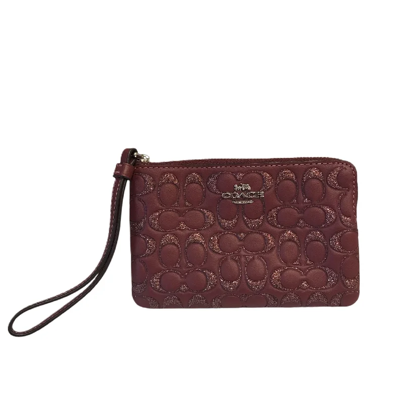 Wristlet Designer By Coach, Size: Small