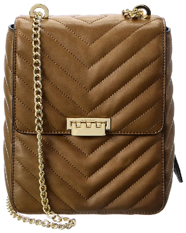 Zac Posen Soft Earthette Convertible Leather Backpack